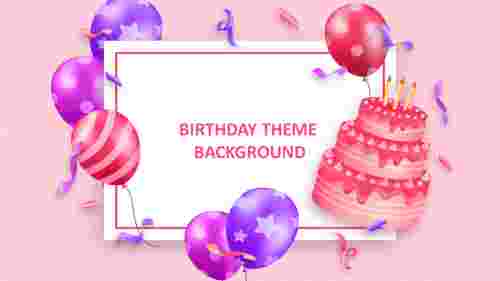 birthday theme background